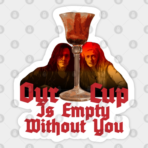 Only Lovers Left Cup Tribute Sticker by chilangopride